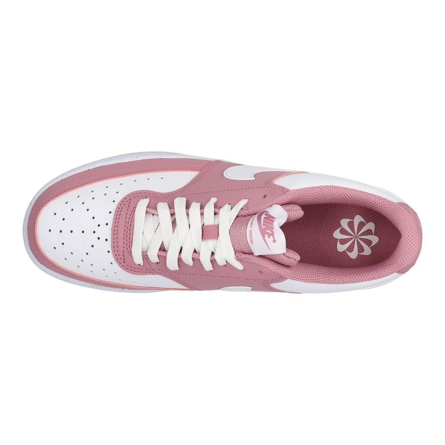 Nike Chaussures Court Vision Low Next Nature - Pourpre/Blanc Femme