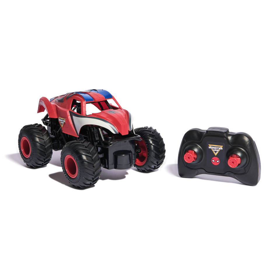 Monster Jam Spider-Man op afstand bestuurbare monstertruck - 1:24