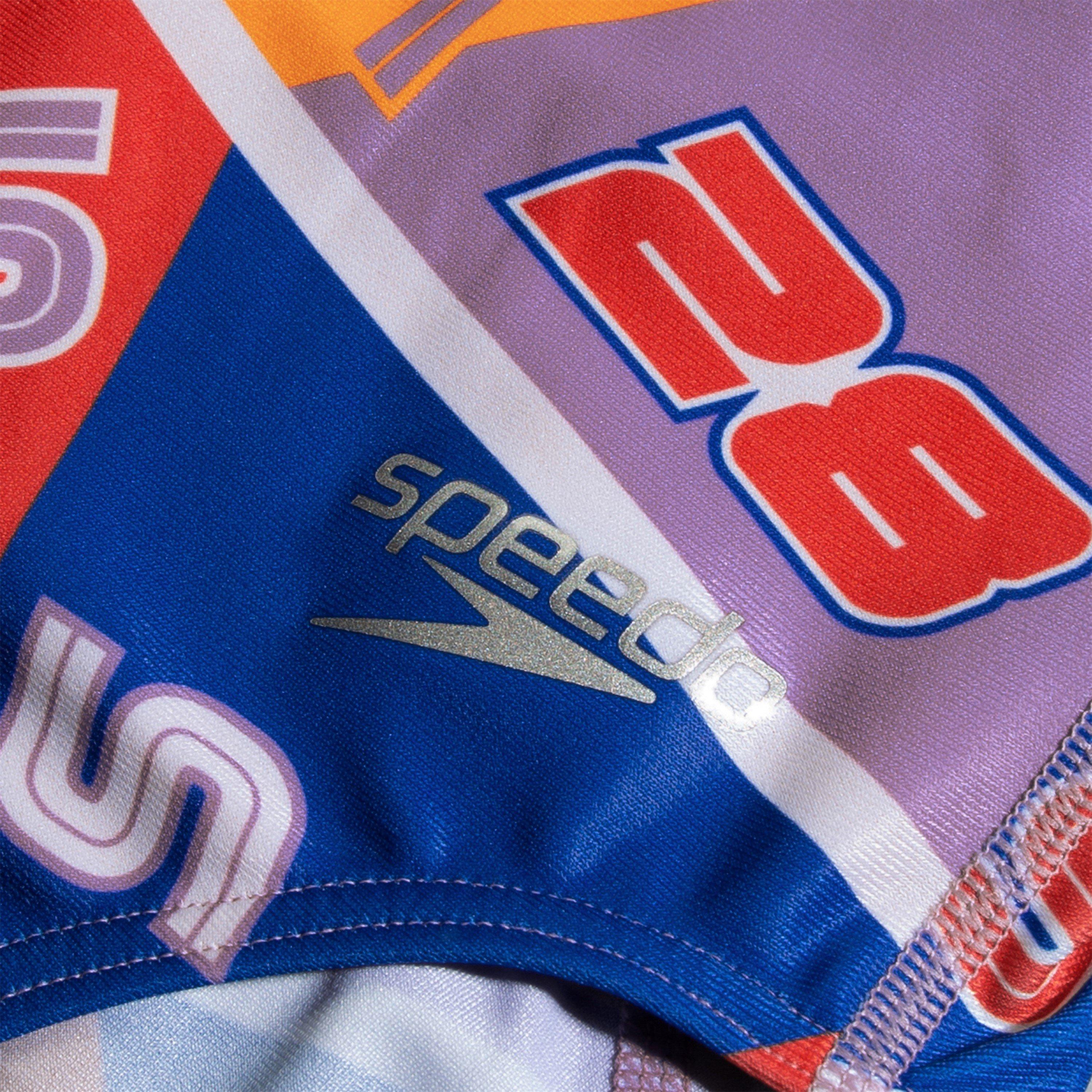 Speedo Girls Allover Digital Vback