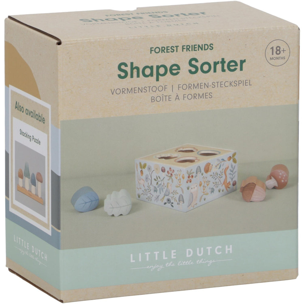 Køb Little Dutch Forest Friends Blue Puttekasse