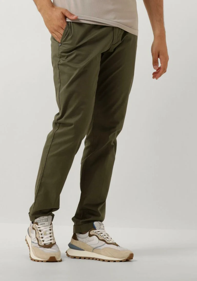 REPLAY groene replay slim fit jeans brad pants