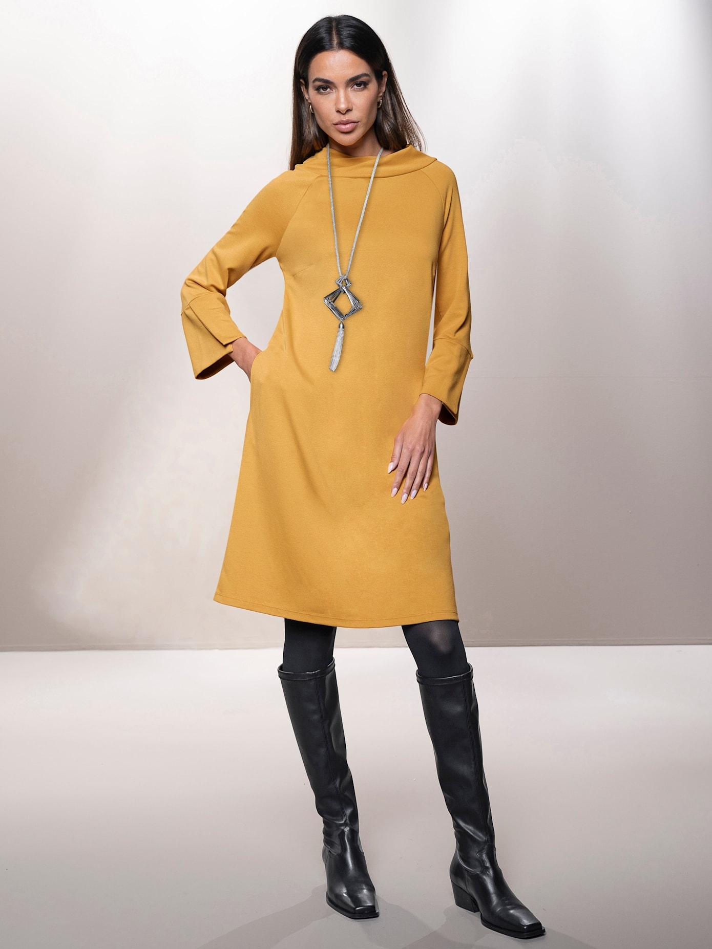 heine Jerseykleid »Jersey-Kleid« Nahttasche