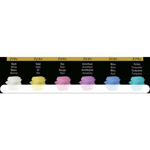 FINETEC Premium Farbkasten, irisierende Farben 