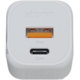 Xtorm X20BC0 chargeur d'appareils mobiles Universel Blanc Secteur Charge rapide Intérieure