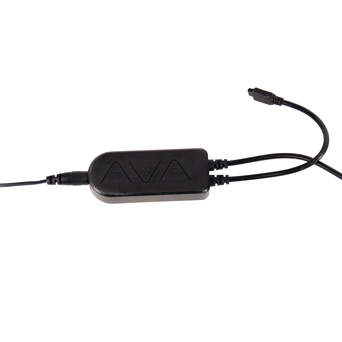 Neon vloerlamp zwart incl. LED RGB dimbaar - Tijs