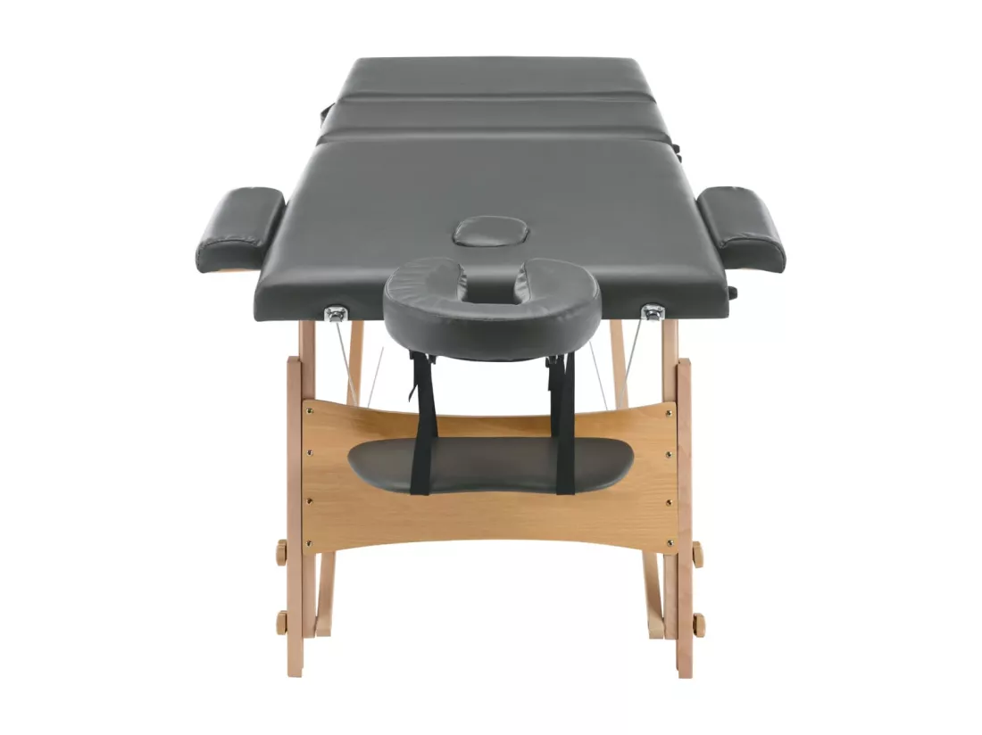 Table de massage avec bois marron 186 x 68 x 62 cm 02_0001801