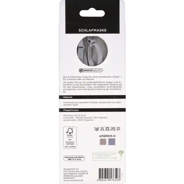 cosmetic Schlafmaske