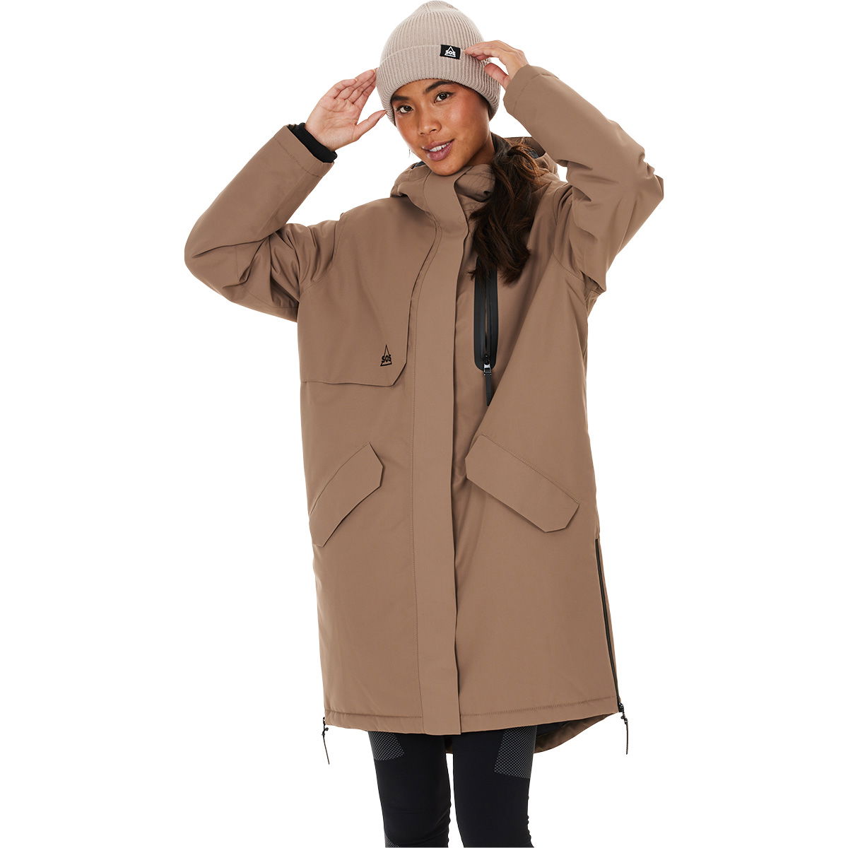 SOS Melbun Insulated Parka Vinterjakke Dame