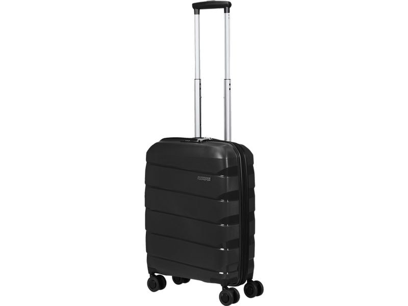American Tourister Reisekoffer Air Move Spinner 55 Schwarz Handgepäck-Trolley
