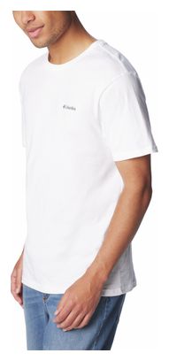 T-Shirt Columbia CSC Basic Logo II Blanc Homme