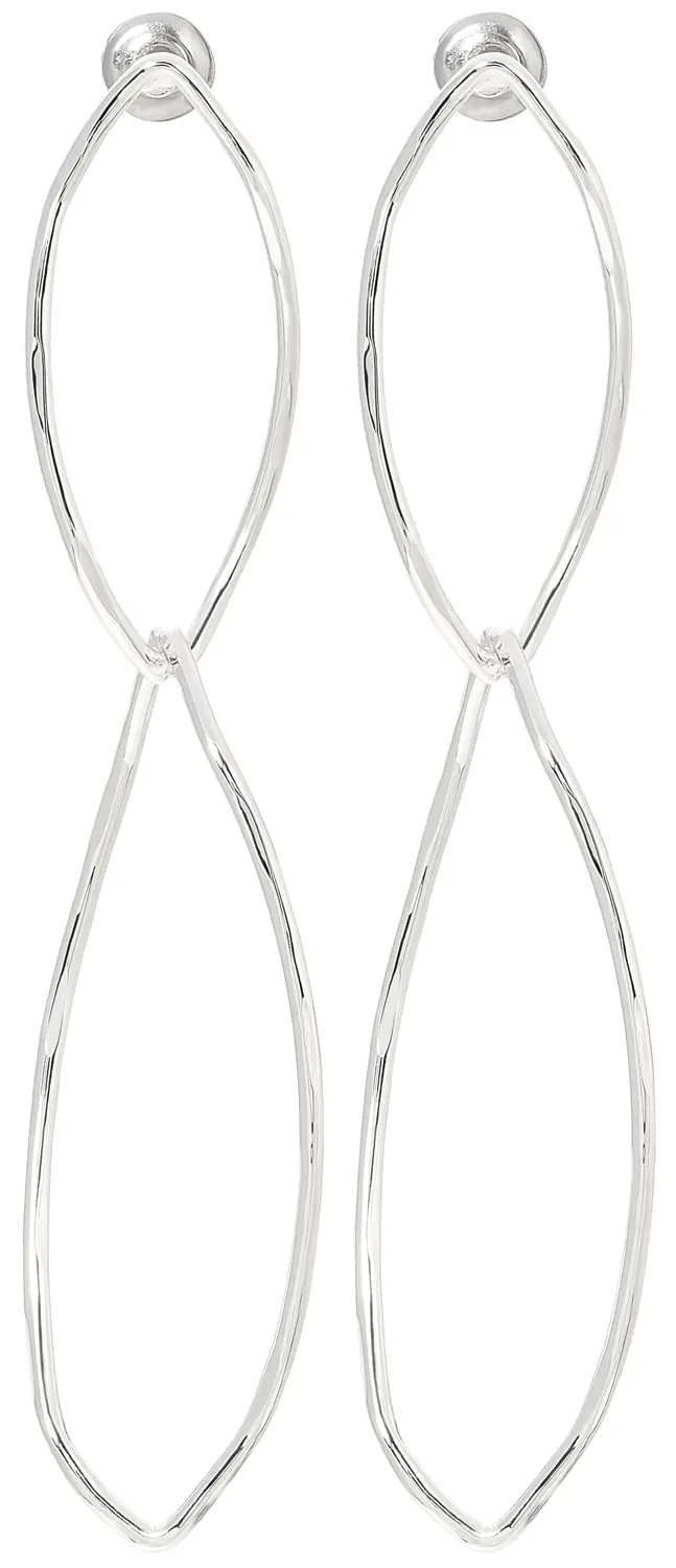 Ohrstecker - Hammered Ovals