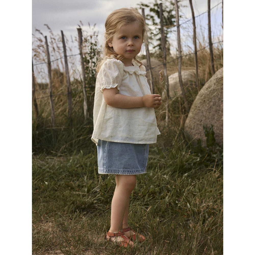 Køb Lil'Atelier Medium Blue Denim Nmffunda Loose Dnm Nederdel 5552-Fd Lil