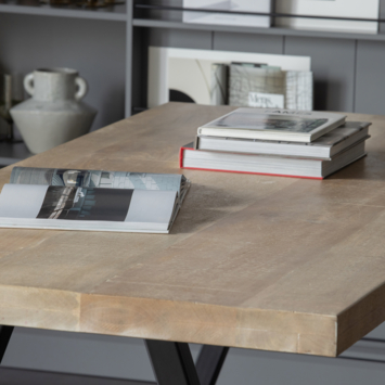WOOOD Tablo tafelblad mangohout 180x90