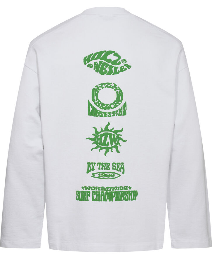 Holzweiler Mazari Logos Crew White