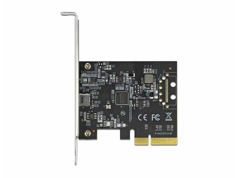 Delock PCI-Express-Karte 89036 USB-C 3.2, 20Gbs, LP 1x USB-C 3.2 20Gbs, 1x PCI Express x4 V3.0