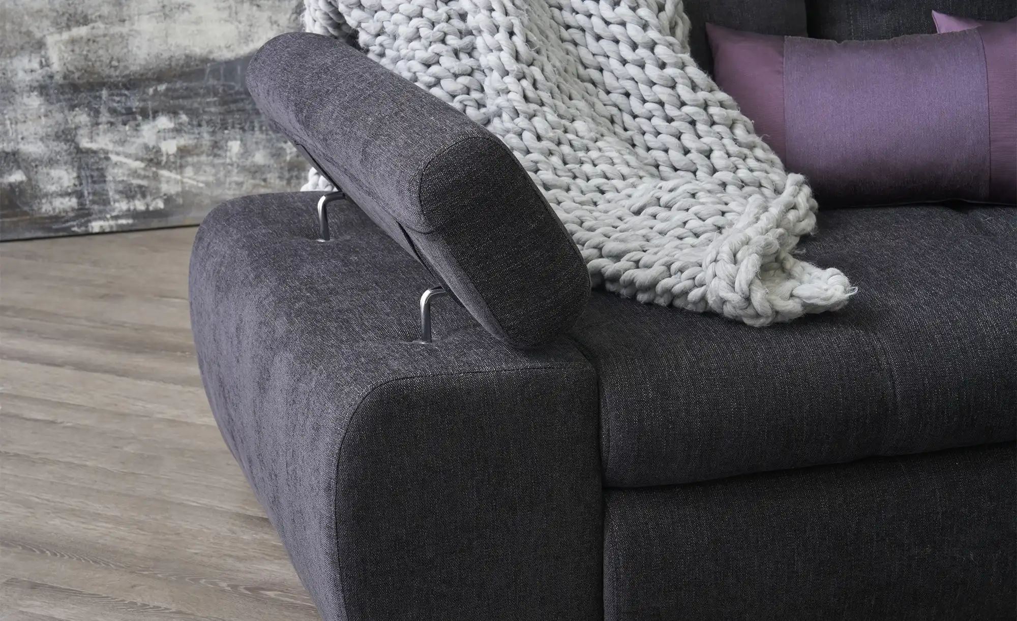 switch Ecksofa aus Flachgewebe Sky