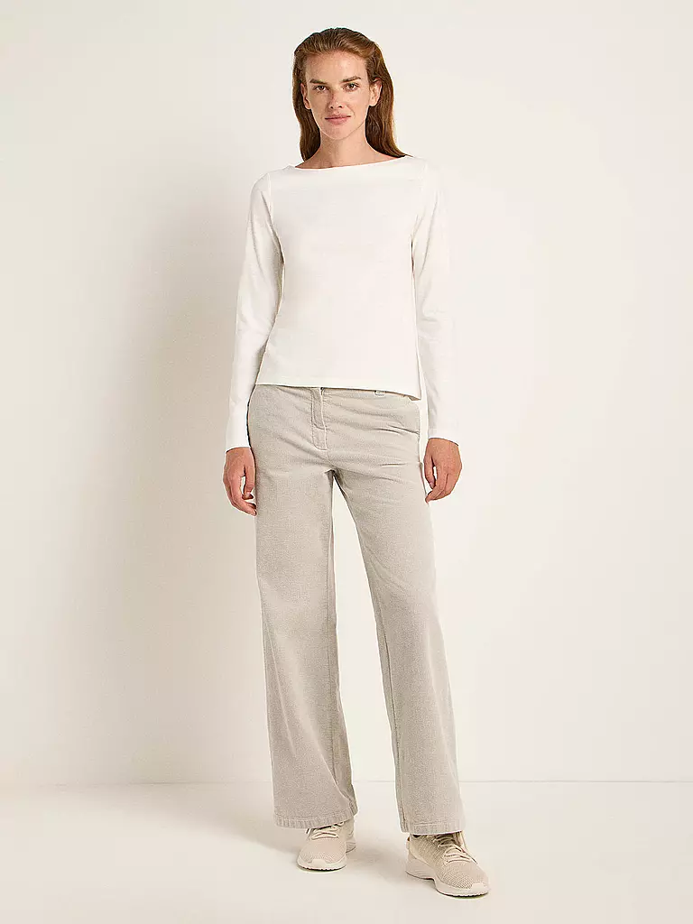 LANIUS Langarmshirt creme