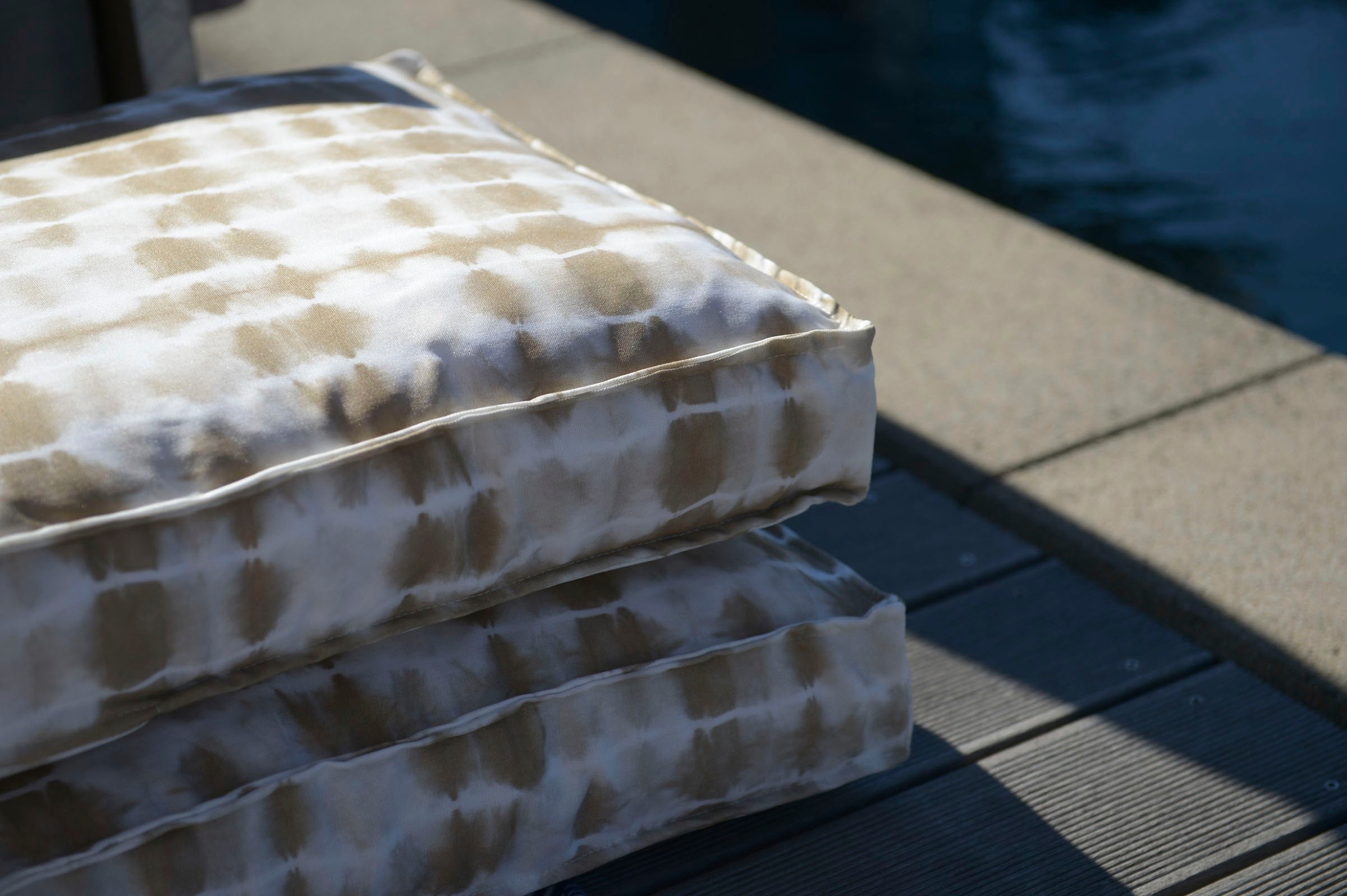 H.O.C.K. Palettenkissen »Badu Batik Midnight Outdoor« Matratzenkissen
