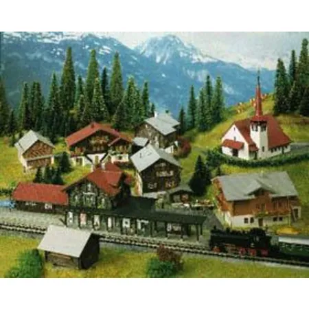 Kibri 36809 - Chalet Gehsteig, Spur Z