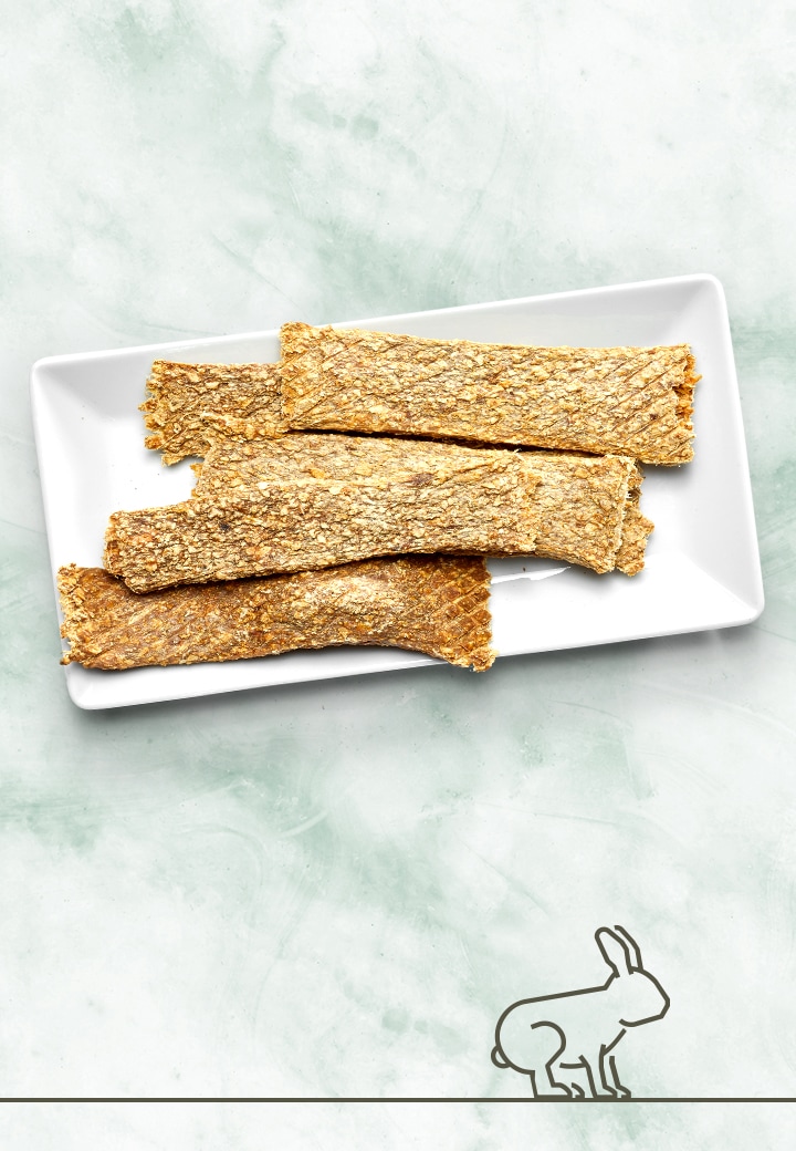 Kaustreifen Kaninchen, 100g | 200g