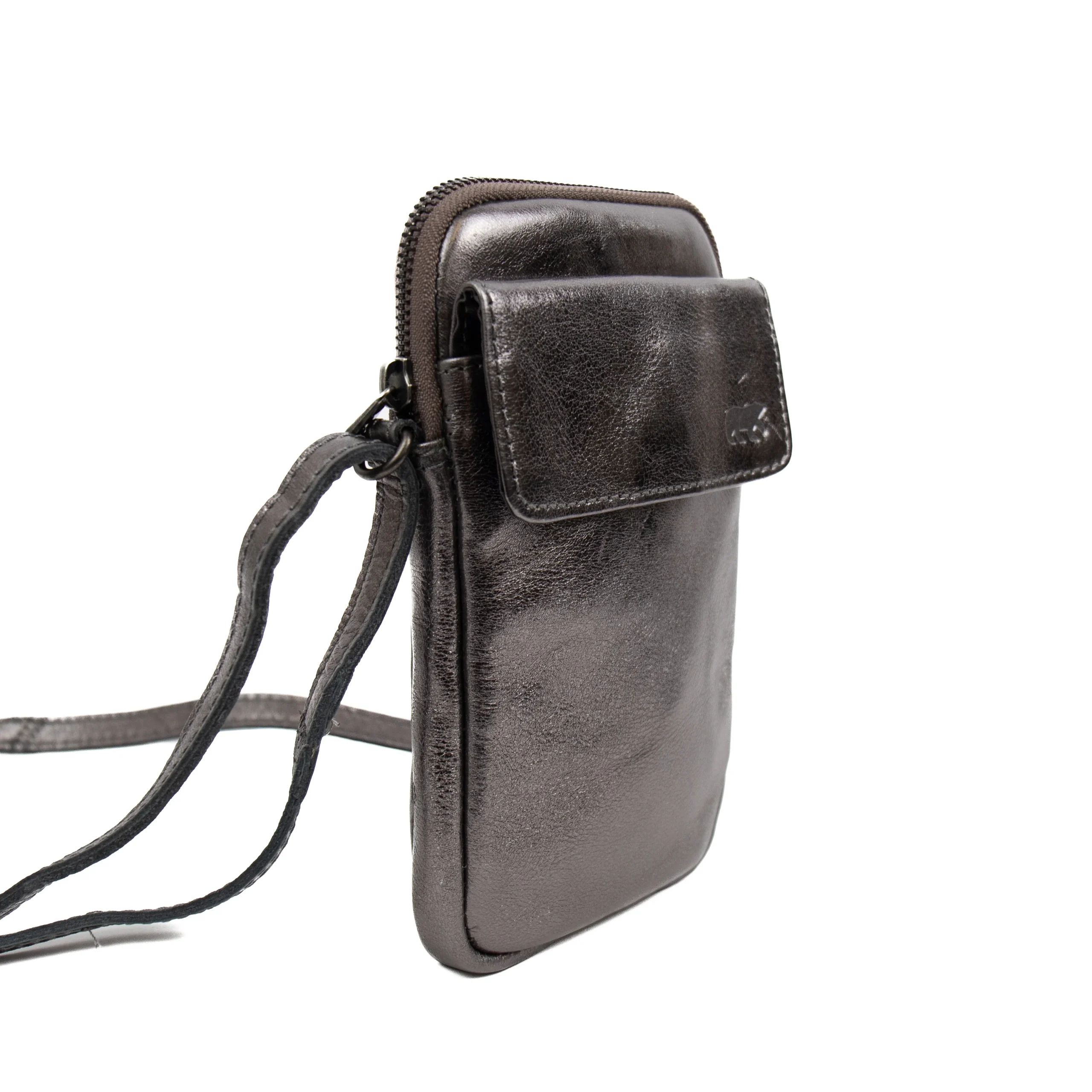 Bear Design Callisto Pelle Telefoontasje Igor Gun Metal CP2376