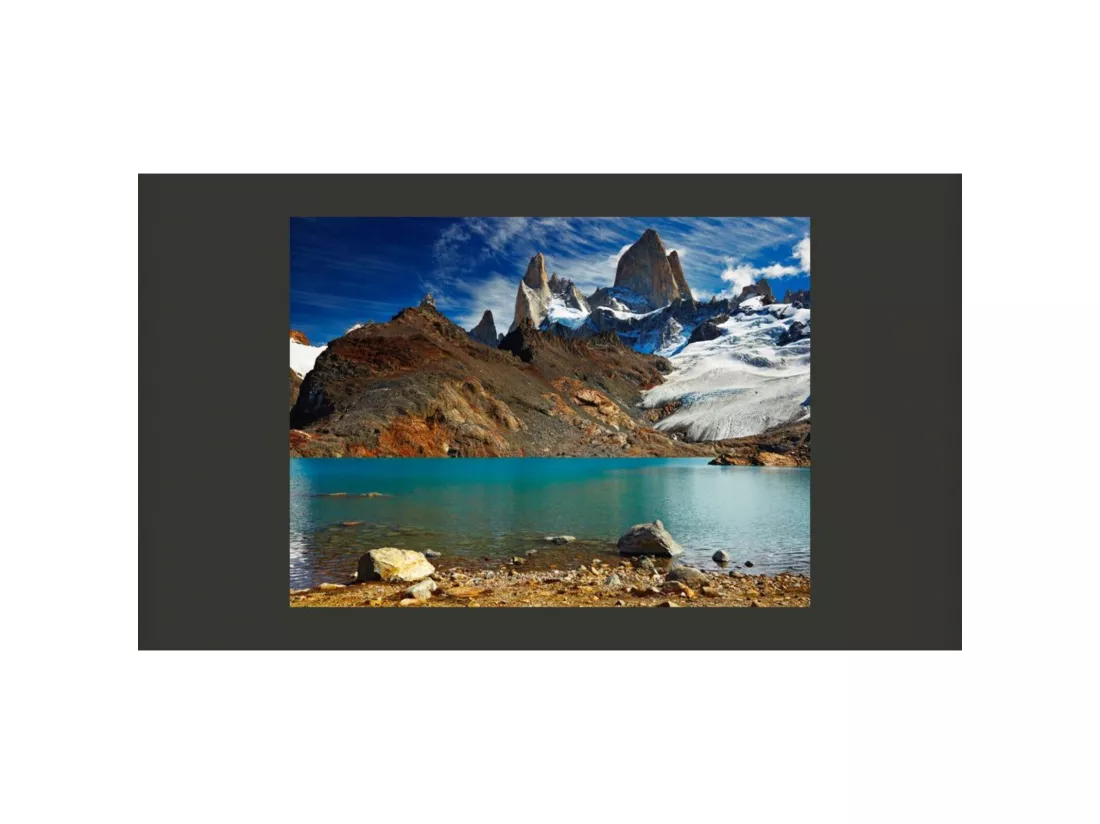 Papier peint mont fitz roy, patagonie, argentine - 350 x 270 cm