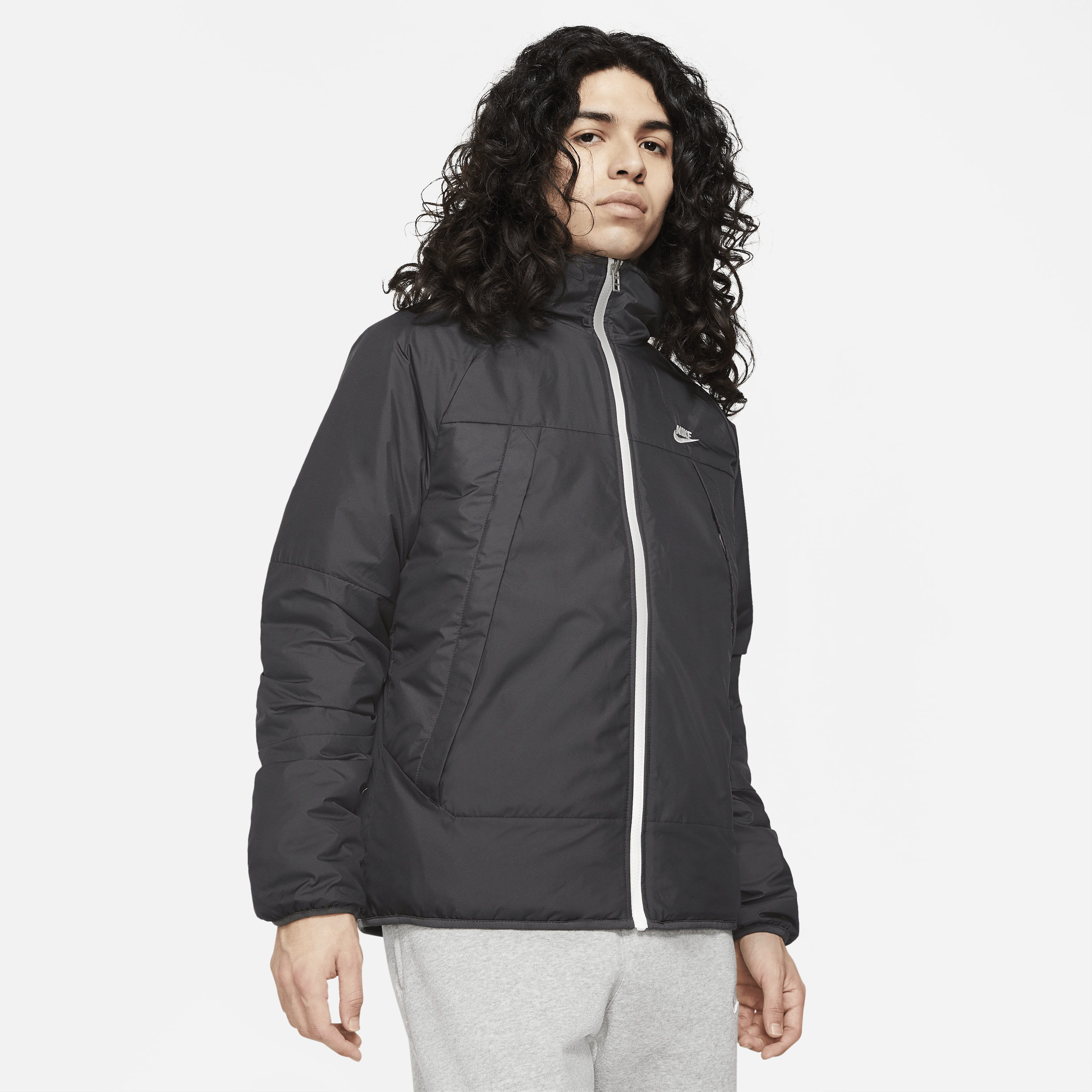 Nike Therma-FIT Legacy Reversible Jacke Schwarz F010
