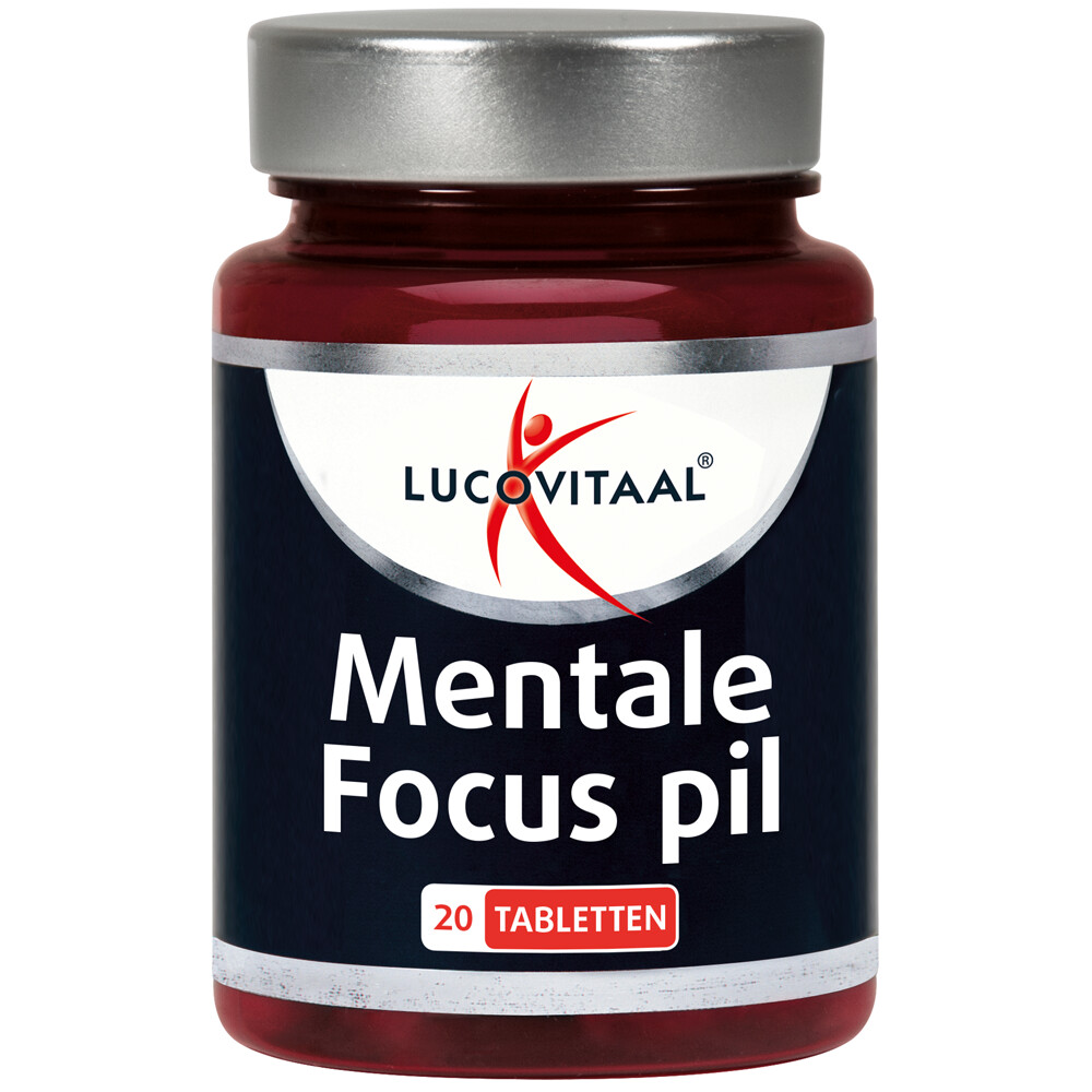 2x Lucovitaal Mentale Focus Pil 20 tabletten