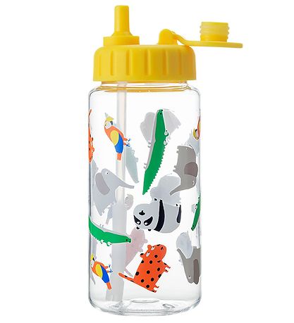 Petit Jour Paris Trinkflasche - 350 ml - Gelb m. Tier
