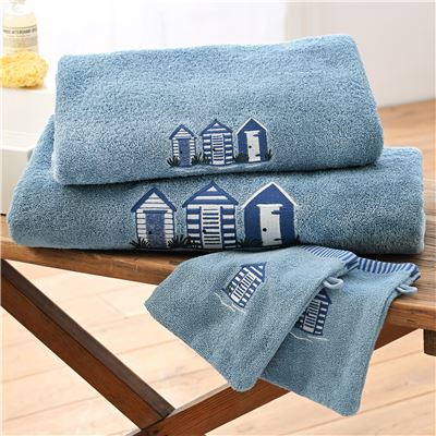 Linge de toilette brodé - 500 g/m² - BECQUET CRÉATION