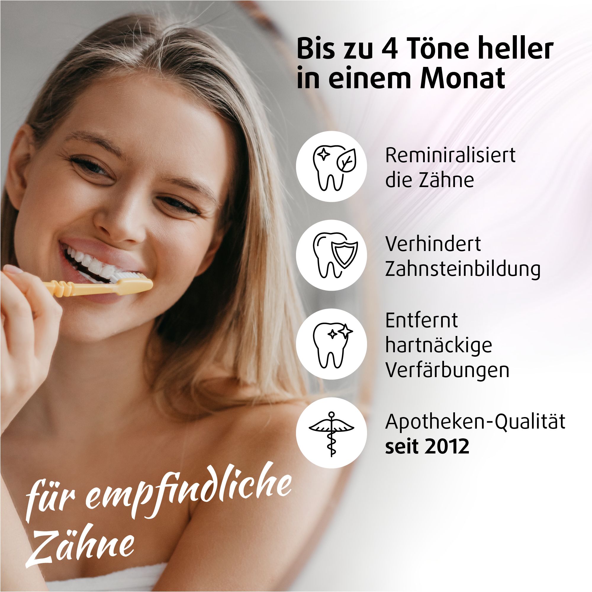 PearlSmile Zahnpulver ohne Fluorid