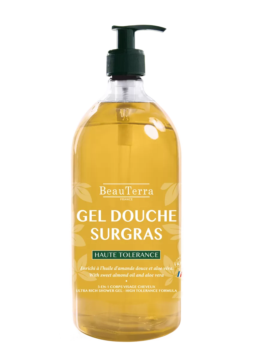 BeauTerra Ultra Rich Shower Gel Hypoallergenic - 1000 ml.