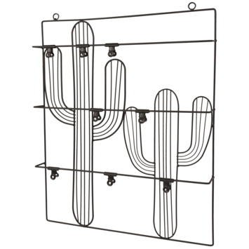 Klembord Cactus zwart 40x52 cm (bxh)