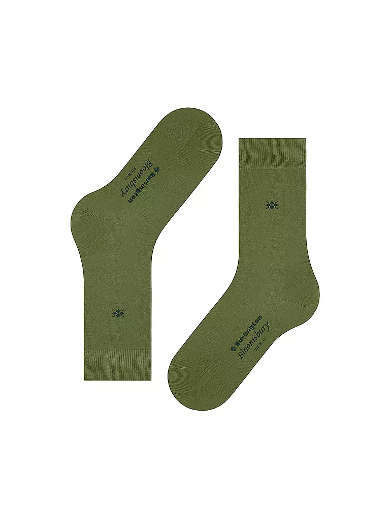 BURLINGTON Damen Socken BLOOMSBURY 36-41 cactus grün