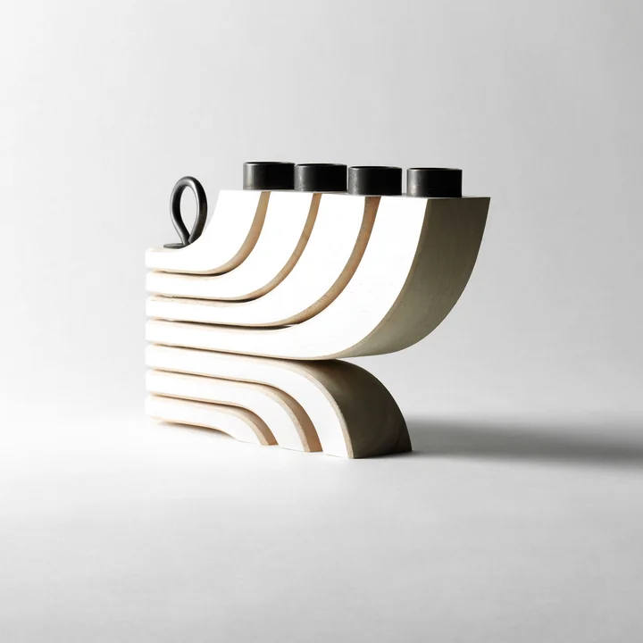 Design House Stockholm - Nordic Light Kerzenleuchter 4-armig, weiss