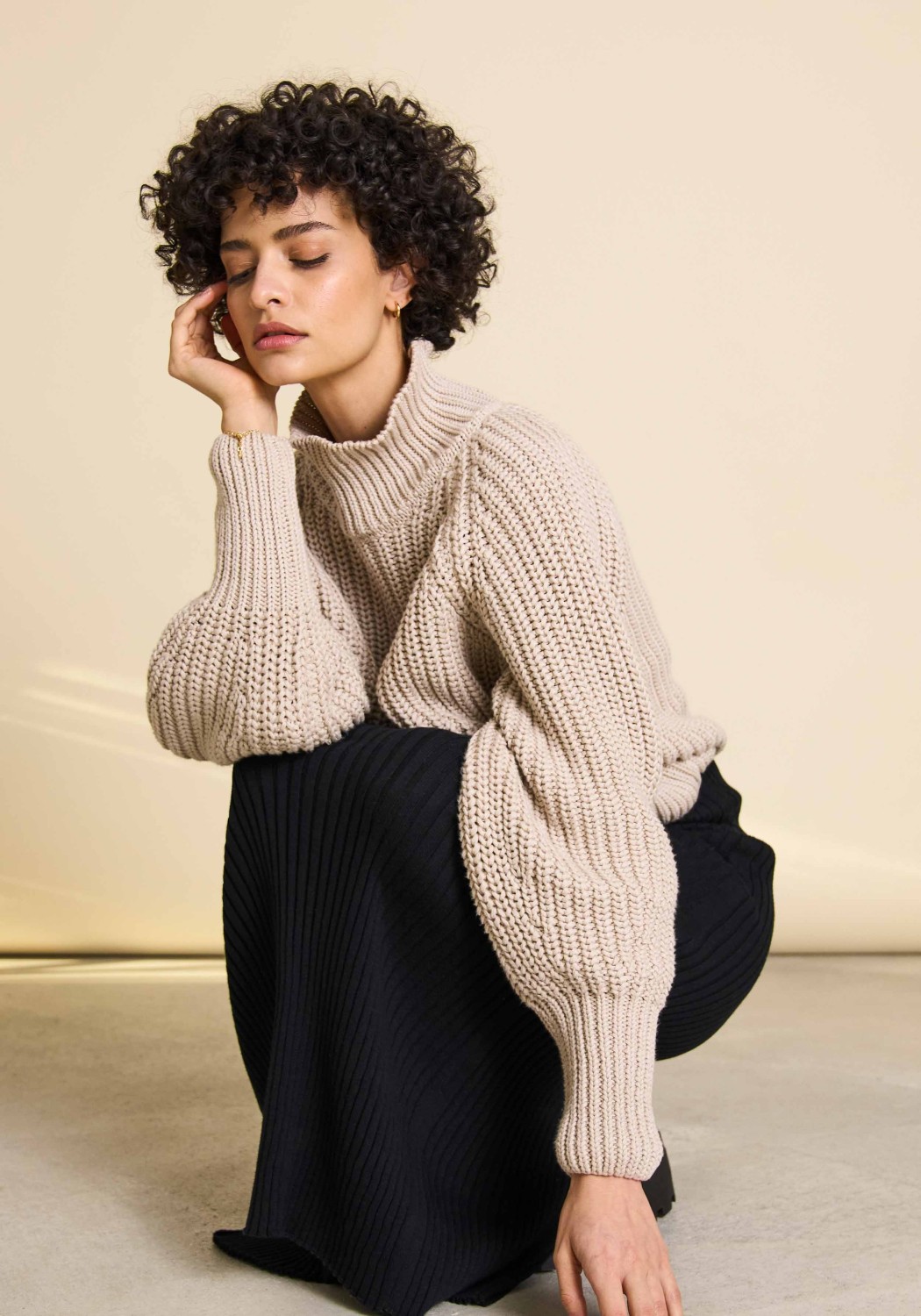 Jan 'n June Strickpullover Ola Ivory