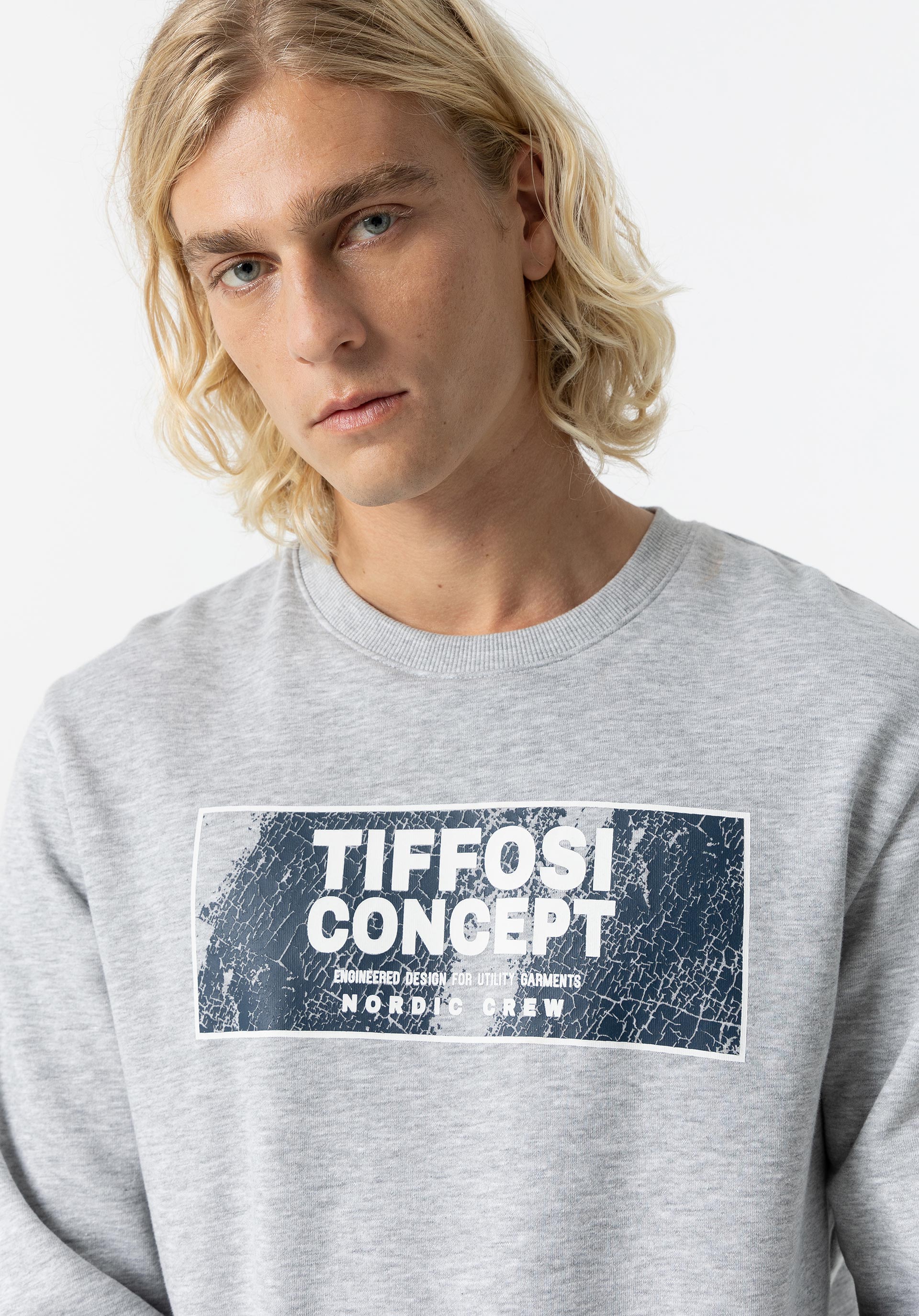 Sweatshirt com Estampado Frontal