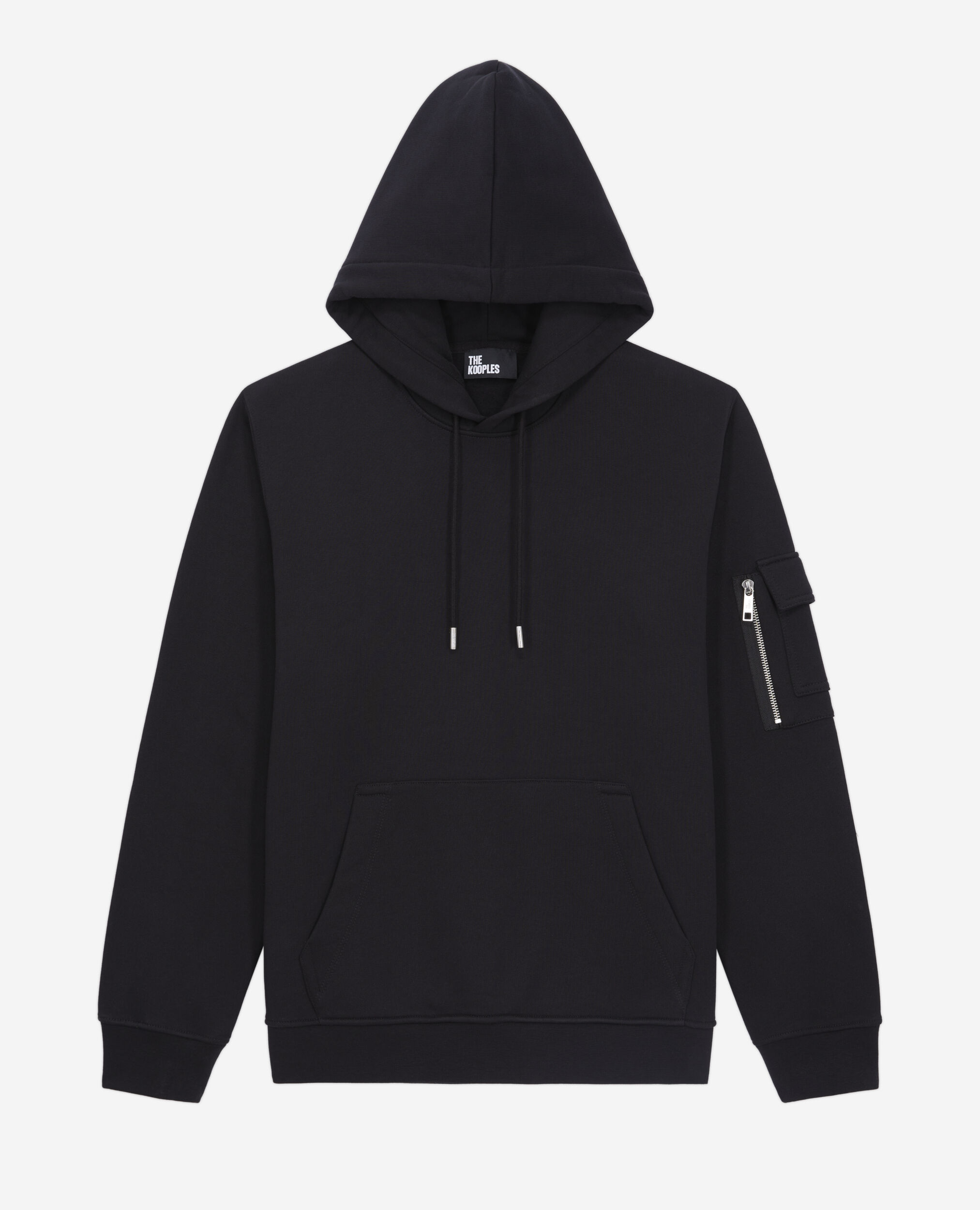 Sweatshirt à capuche noir avec logo