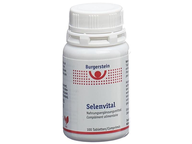 Burgerstein Selenvital 100 Tabletten Selenhaltige Hefetabletten