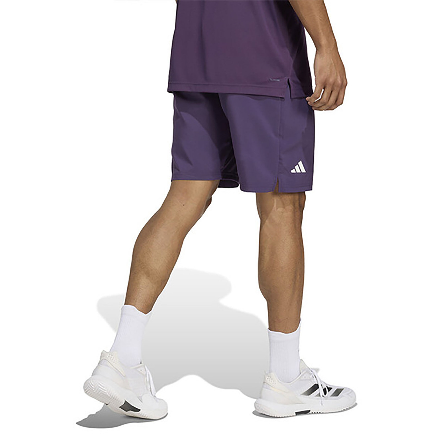 adidas 3 Stripes Club 7 Inch Short