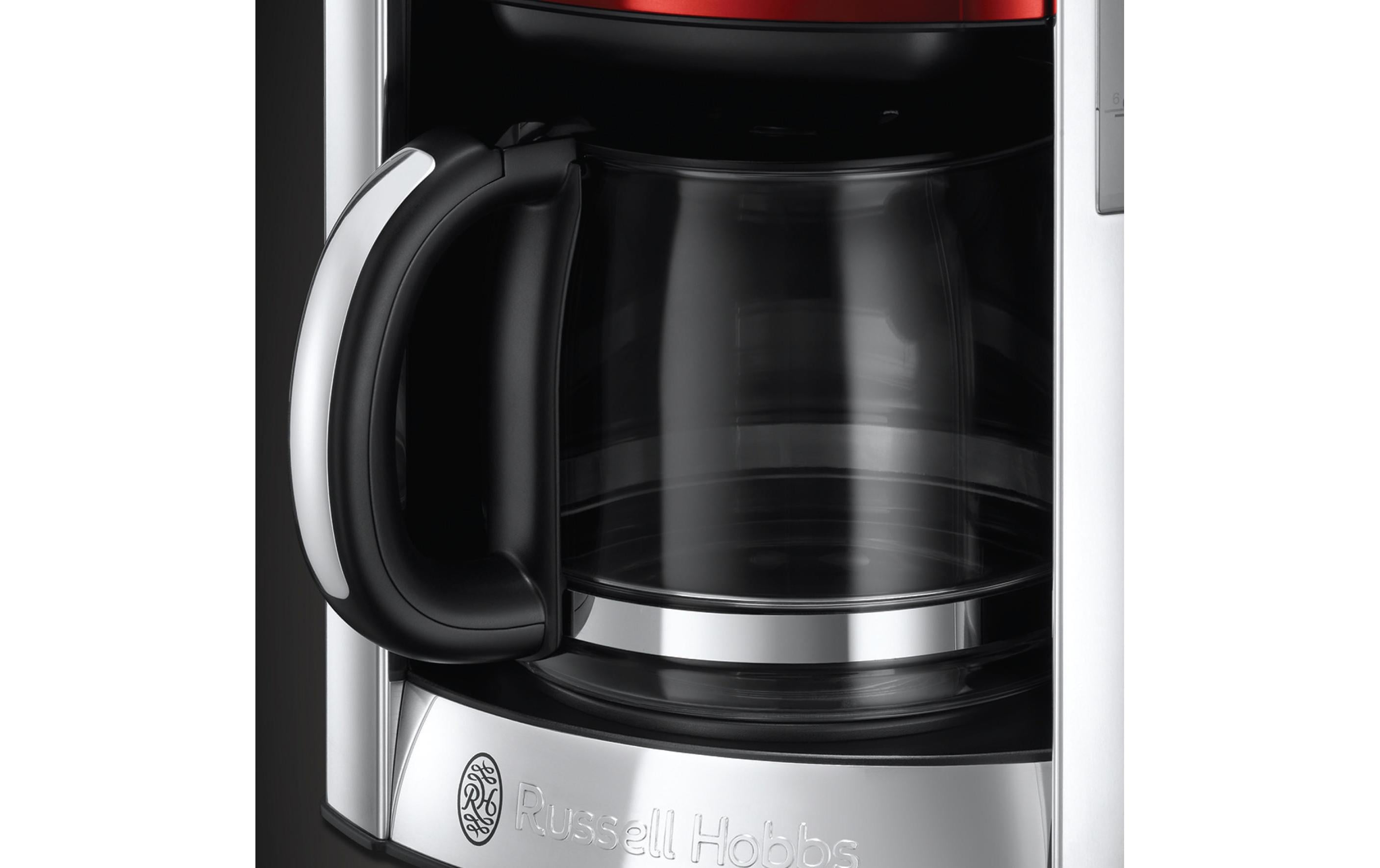Filterkaffeemaschine Luna Solar RotElegante Kaffeemaschine