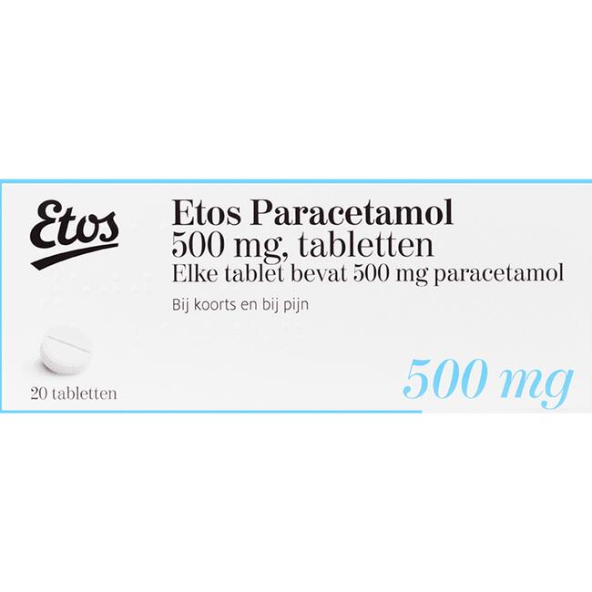 Etos Paracetamol 500 mg Tabletten