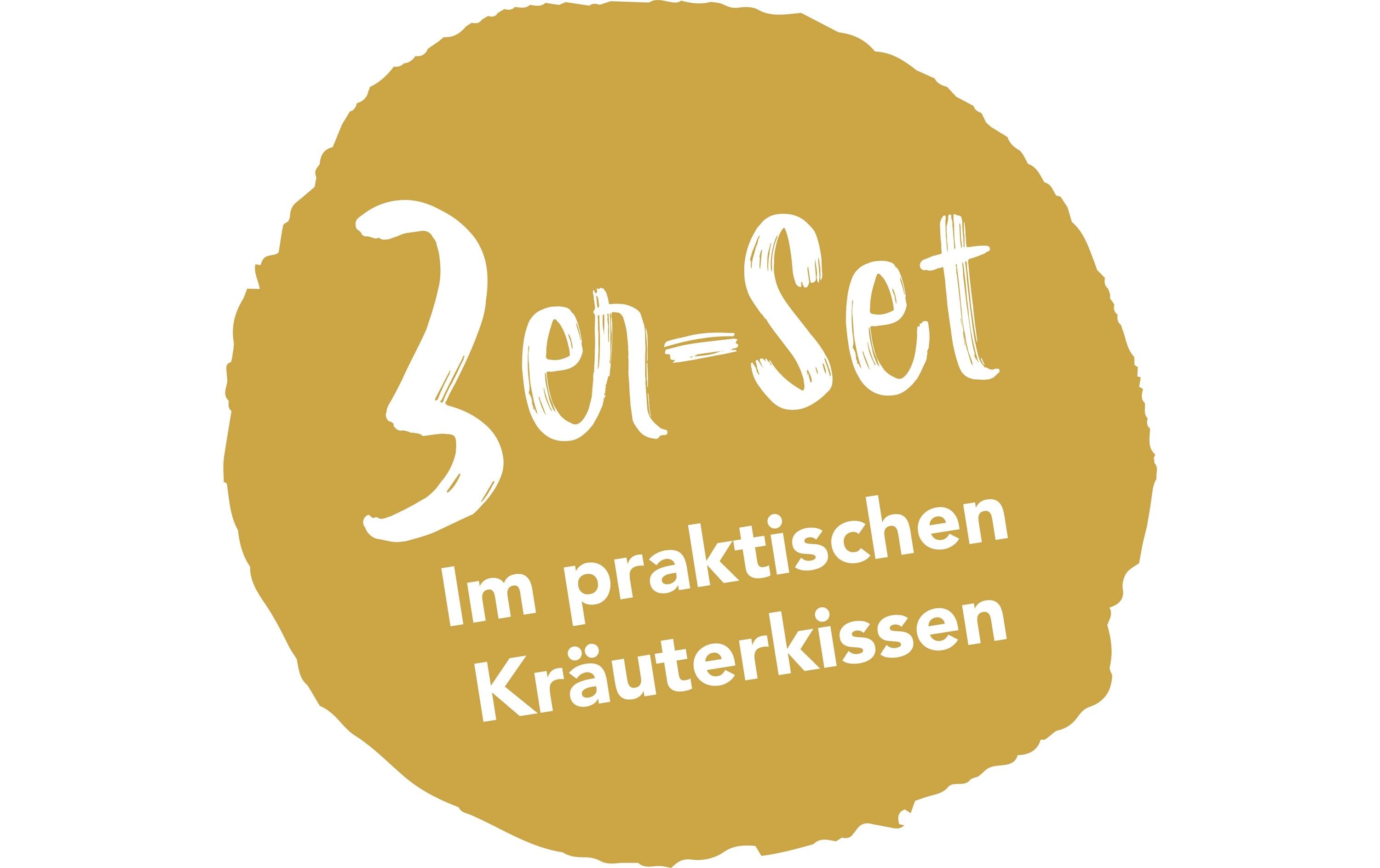 Herbal Spa Badekissen Entspannungszeit 3er SetKräuterbad-Kissen aus «Die Höhle der Löwen»