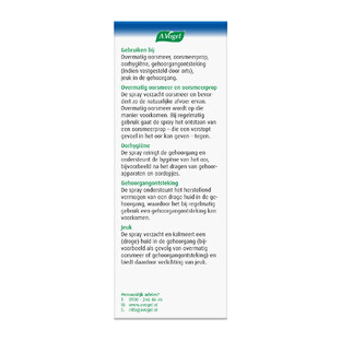 A.Vogel Oorspray Oorsmeer 20ML