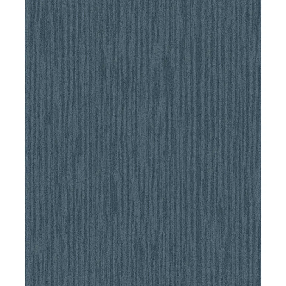 Dutch Wallcoverings - Onyx uni donkerblauw - 0,53x10,05m
