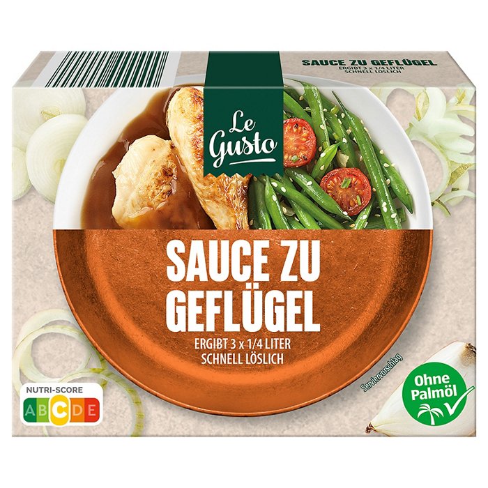 LE GUSTO Trockensauce Mix 57 g, Geflügel