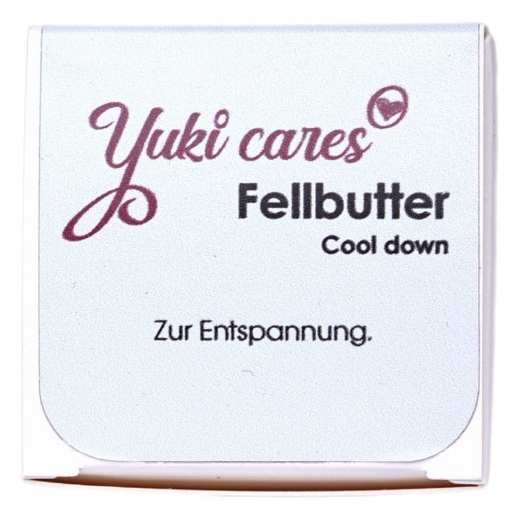 Yuki cares Fellbutter zur Entspannung Cool down