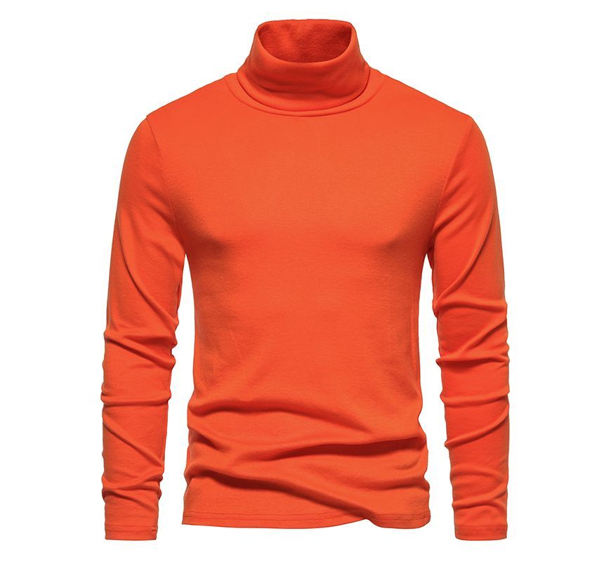 Fireon - Effen gebreide top met lange mouwen en coltrui