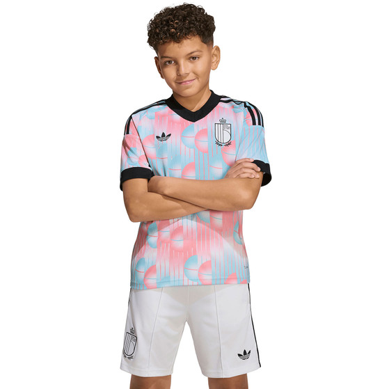 adidas België Uit Shirt Kids WK 2026