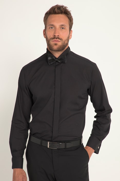 Smoking, Smokinghemd, Business, inkl. edlen Manschettenknöpfen, bis 8XL